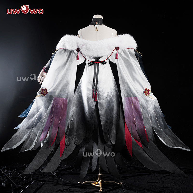 Uwowo Genshin Impact Fanart Shenhe Plum Blossom Chinese Style Cosplay Costume