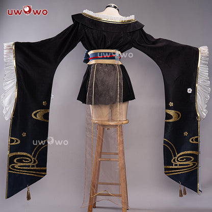 [Last Batch]【In Stock】Uwowo Genshin Impact Fanart Ayaka 'Yakuza Princess' Kimono Style Cosplay Costume