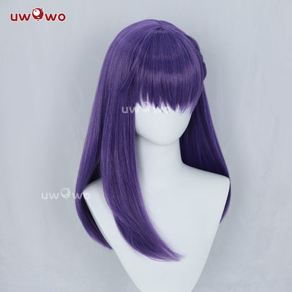 Uwowo Fate/Stay Night HF III. spring song Sakura Matou Dress Cosplay Wig Long Purple Hair