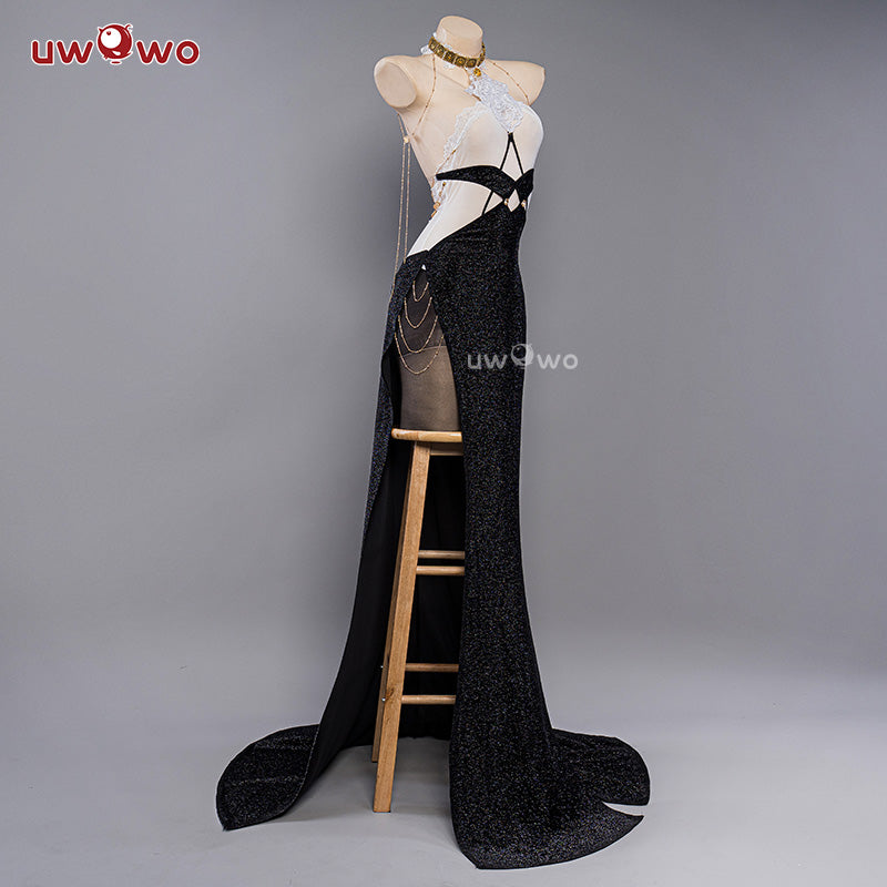 Uwowo Game Azur Lane Costume Chen Hai Gown Evening Sexy Cosplay Chenhai Costume