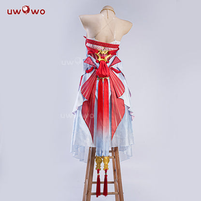 INSTOCK-Uwowo Game Wuthering Waves Jinhsi Peach Blossom Cosplay Costume