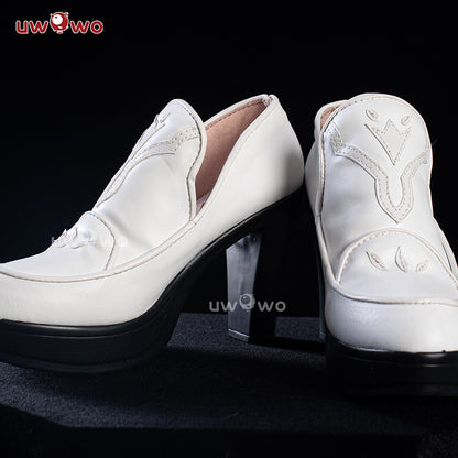 Uwowo NieR:Automata 2B Catgirl Namjatown Collab White Cosplay Shoes