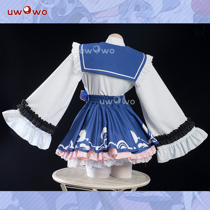 【In Stock】Uwowo Genshin Impact Fanart Furina Chinese Style Lolita Dress Cosplay Costume