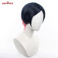 Uwowo Game Valorant Clove Cosplay Wig Short Black Hair