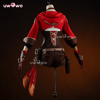Uwowo Collab Series: Genshin Impact Amber Mondstadt Cosplay Cosutme S-2XL