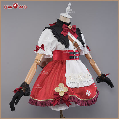 [Last Batch]【In Stock】Uwowo Genshin Impact Klee Blossoming Starlight Witch Halloween Cosplay Costume