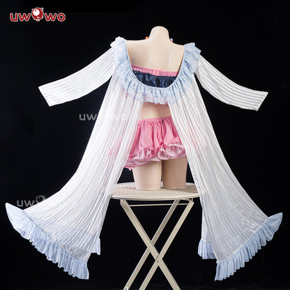 【In Stock】Uwowo Blue Archive Shirasu Azusa Swimsuit Summer Cosplay Costume