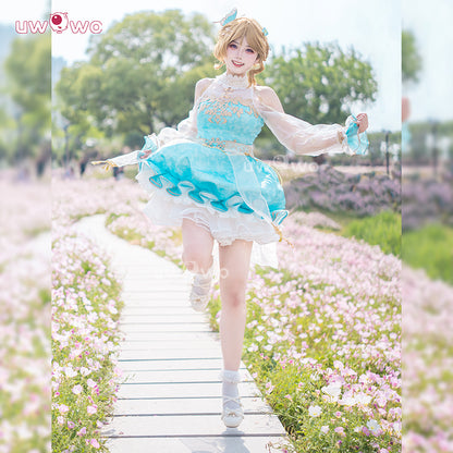 Uwowo Collab Series: Love Live! UR Koizumi Hanayo Healing Innocence Cosplay Costume XS-2XL