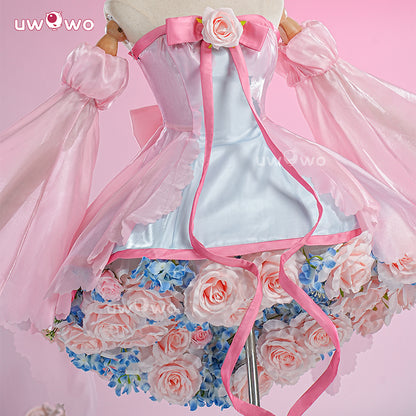 Uwowo Collab Series: Anime Sakura Flower Fairy Cardcaptor Sakura Cosplay Costume S-XL