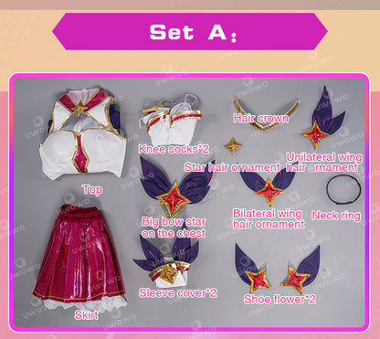 【Special Discount】Uwowo Game Star Guardian SG Christmas Cosplay S-3XL