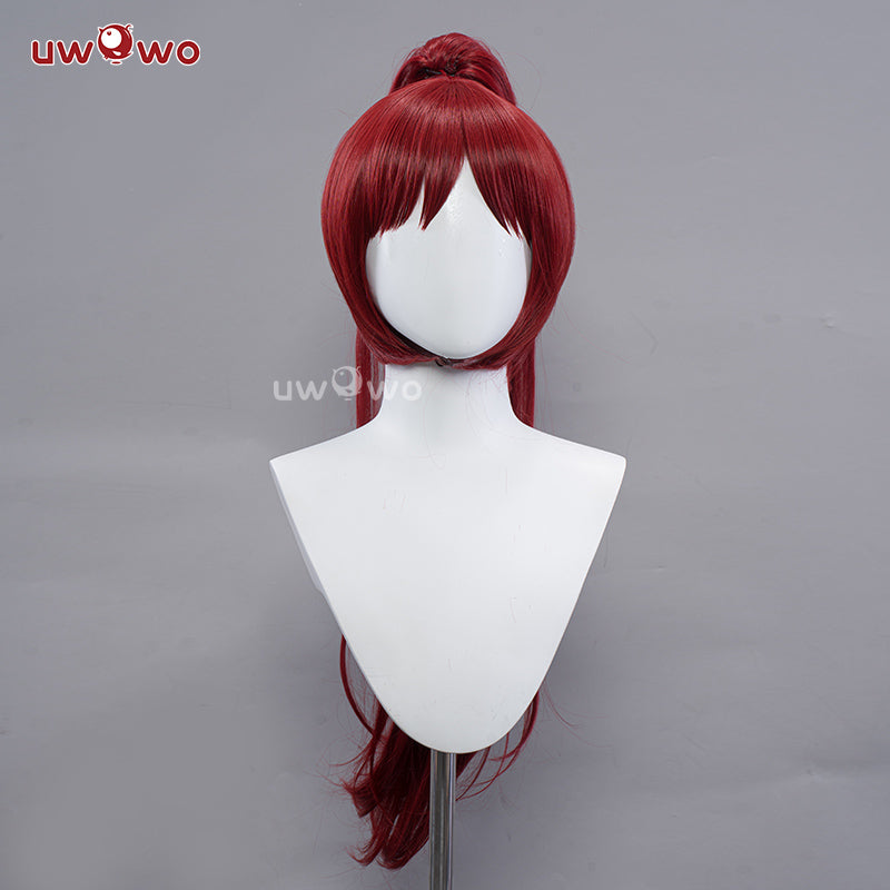 【Pre-sale】Uwowo Anime Puella Magi Madoka Magica Kyouko Sakura Copaly Wig Long Orange  Hair