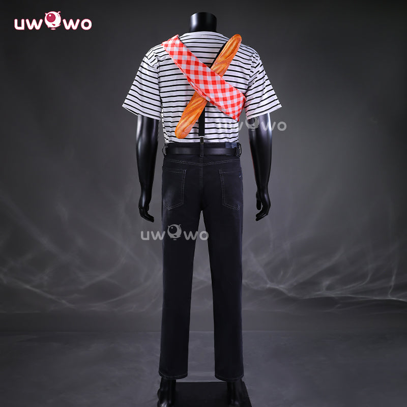 Uwowo Collab Series: Gustave Baguette Outfit Game Clair Obscur: Expedition 33 Cosplay Costume S-2XL