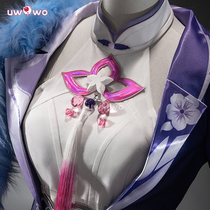 Uwowo Collab Series: Game Honkai: Nexus Anima Bai Mei Cosplay Costume S-XL