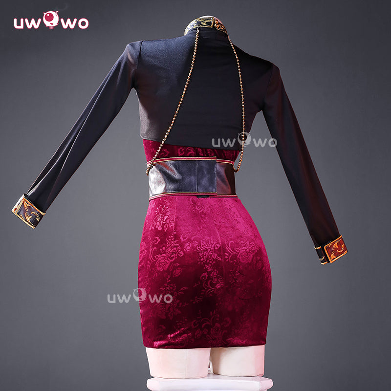 Uwowo Collab Series: Game 30 Anniversary Velvet Dress Cosplay Costume S-2XL