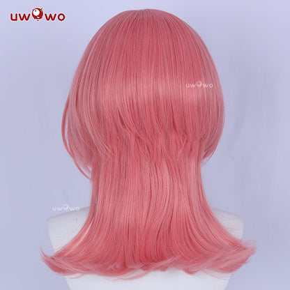 Uwowo Game Zenless Zone Zero Ramiel Cosplay Wig Short Pink Hair