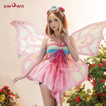 S-3XL Uwowo Flora Cosplay Princess Wings Cosplay Fairy Club Costumes Uwowo Cosplay S-3XL Uwowo Flora Cosplay Princess Wings Cosplay Fairy Club Costumes Uwowo Cosplay