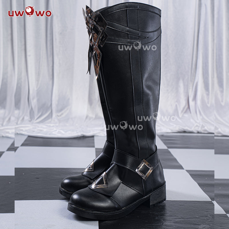 Uwowo Genshin Impact Fatui Harbingers Il Capitano The Captain Natlan Cosplay Shoes Boots