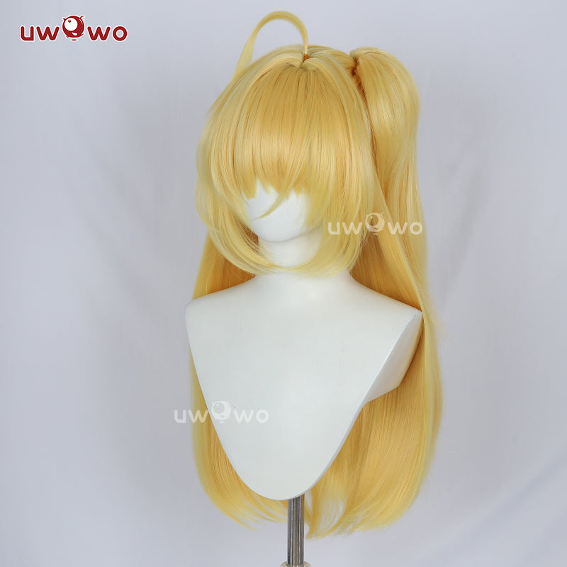 Uwowo Zenless Zone Zero/ZZZ Cissia Thiren Snake Cosplay Wig Long Yellow Hair