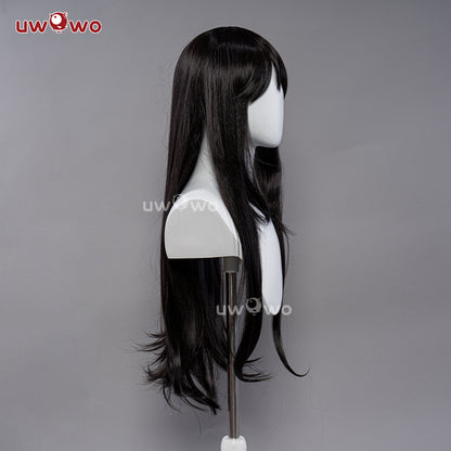 Uwowo Anime Puella Magi Madoka Magica Akemi Homura Cosplay Wig Long Black Hair