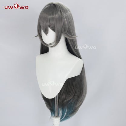 【Pre-sale】Uwowo Honkai Impact 3: Vita Lone Planetfarer Cosplay Wig Long Gray Hair