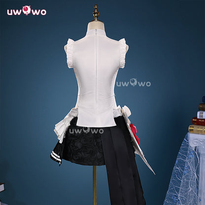 Uwowo Collab Series: V Singer Twin Tails Racing 2026 Cafe Ver. Cosplay Cosutme S-3XL