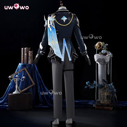 Uwowo Collab Series: Genshin Impact  Aether Night Hunt In Snow Cosplay Costume