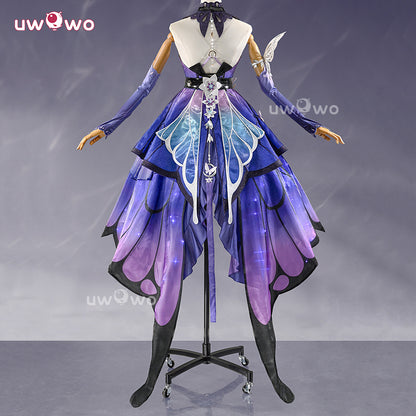 Uwowo Collab Series: Deluxe Castorice Skin Gossamer Flutter Honkai Star Rail Cosplay Costume S-2XL