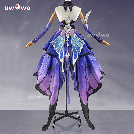 Uwowo Collab Series: Deluxe Castorice Skin Gossamer Flutter Honkai Star Rail Cosplay Costume S-2XL