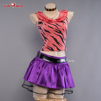 S-3XL INSTOCK Uwowo Clawdeen Wolf G1 Dress Halloween Cosplay Costume