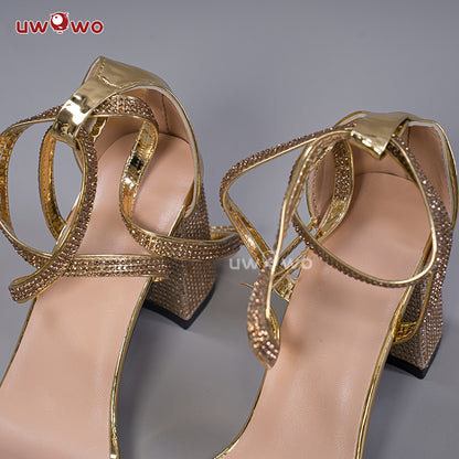 Uwowo Anime Panty & Stocking with Garterbelt Panty Angel Cosplay Shoes