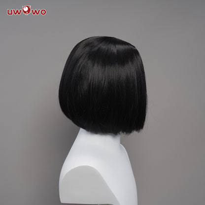【Pre-sale】Uwowo Valorant Cosplay Viper Cosplay Wig Short Black Hair
