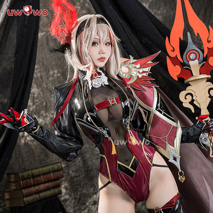 [Last Batch]【In Stock】Uwowo Genshin Impact Fanart Eula Alter Pyro Cosplay Costume