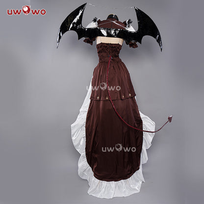 【Clearance Sale】[Last Batch]【In Stock】Uwowo Genshin Impact Fanart Hutao Succubus Hutao Halloween Cosplay Costume