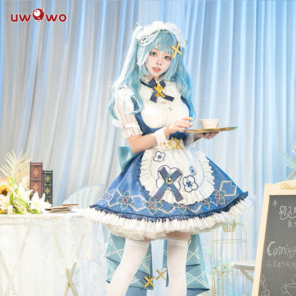【Clearance Sale】[Last Batch]【In Stock】Uwowo Genshin Impact Fanart Faruzan Cafe Maid Cosplay Costume