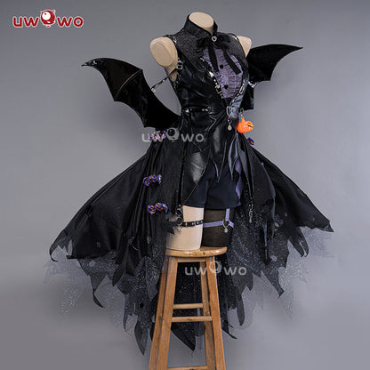 [Last Batch]【In Stock】Exclusive Uwowo Genshin Impact Fanart Furina Little Devil Vampire Halloween Cosplay Costume