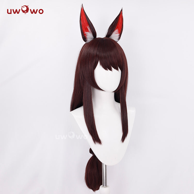 【Pre-sale】Uwowo League of Legends/LOL: Risen Legend Ahri Cosplay Wig Long Silver Hair With Ears