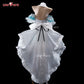 Uwowo Genshin Impact Fanart Furina Focalors Mermaid Insipired Fairy Dress Cosplay Costume