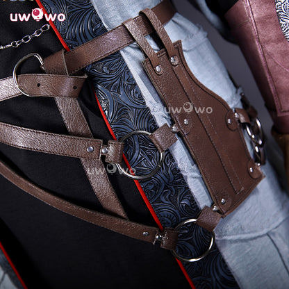 Uwowo Collab Series: Scholar Elden Ring Nightreign Game Male Cosplay Costume S-3XL