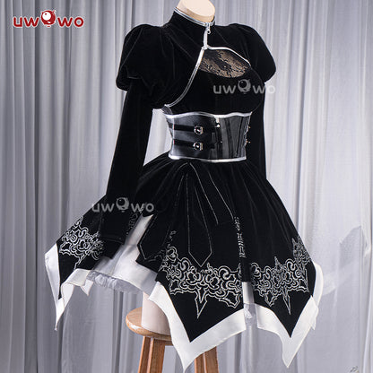 【Special Discount】Uwowo NieR:Automata A2 Past Number Two YoRHa: Pearl Harbor Descent Record Cosplay Costume