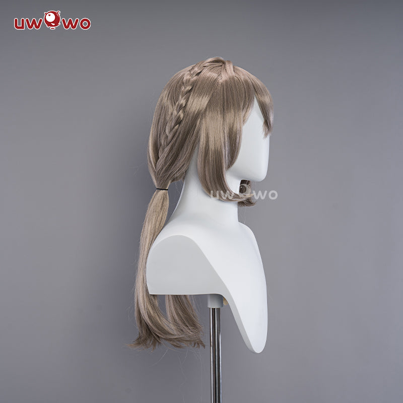 【Pre-sale】Uwowo Honkai Star Rail Cosplay Wig Qing Que Cosplay Wig Qingque Linght Brown Long Hair