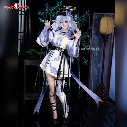 S-3XL INSTOCK Uwowo Game Honkai Star Rail Fanart Robin Jiangshi Chinese Zombie Cosplay Costume