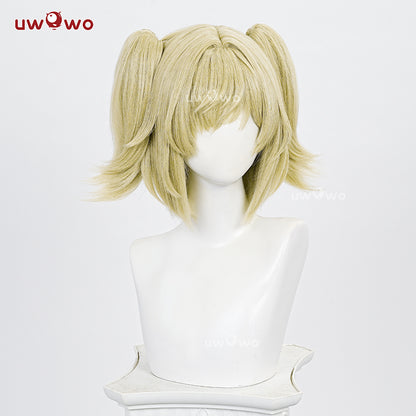 UWOWO Game Zenless Zone Zero ZZZ Burnice Whita Cosplay Wig Middle Yellow Hair