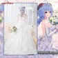 【In-Stock】Uwowo Genshin Impact Fanart Ganyu White Bride Wedding Dress Cosplay Costume