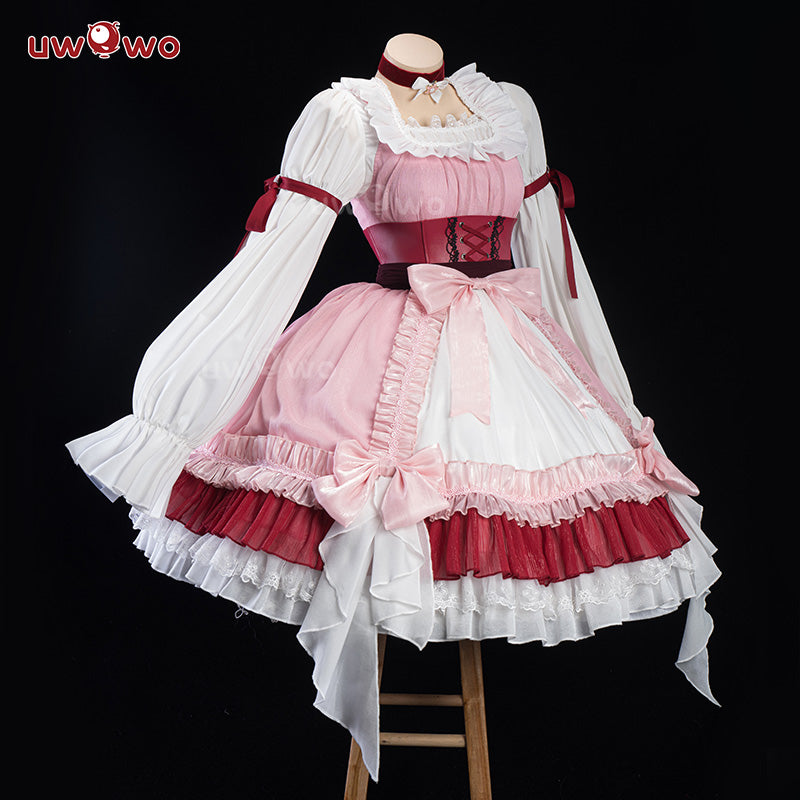 【In Stock】Uwowo Honkai Impact 3: Elysia Blossoming Spring Dress Lolita Cosplay Costume