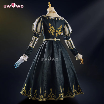 【Pre-sale】Uwowo Collab Series: Game Identity V Eternity Alice DeRoss Gold Skin Reporter Cosplay Costume