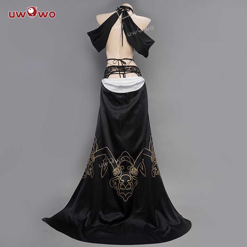 Uwowo Nier Automata Fanart 2B Gown Sexy Cosplay Costume Uwowo