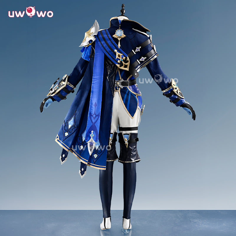 Uwowo Collab Series: Deluxe Genshin Impact Lohen Male Cosplay Costume S-2XL