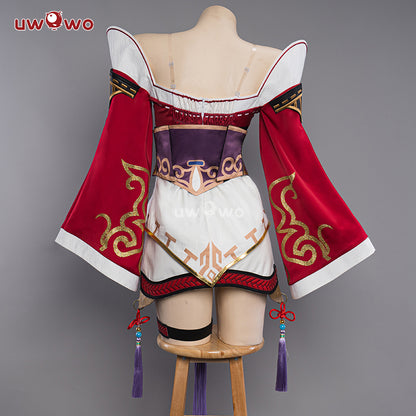 Uwowo Game Champion Nine Tailed Fox Wild Rift WR ASU Halloween Cosplay Costume