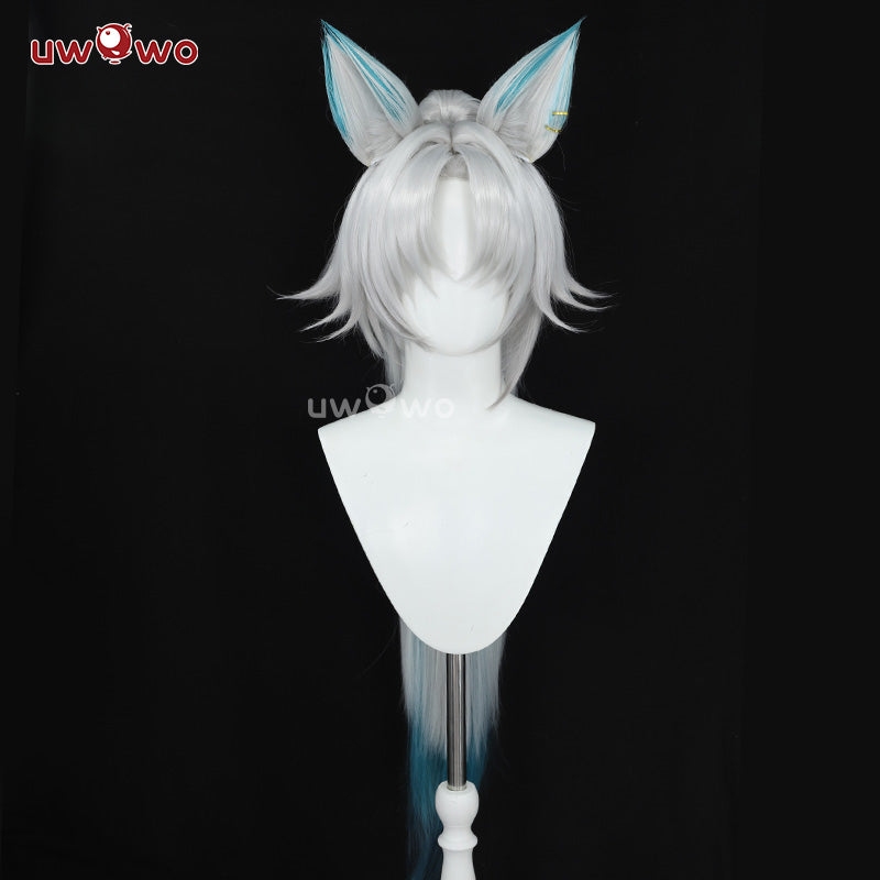 【Pre-sale】Uwowo Collab Series: Game Honkai: Star Rail Feixiao Fei Xiao Cosplay Wig Long Silver Hair