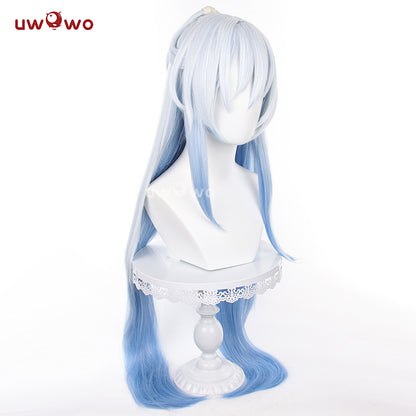 Uwowo Honkai: Star Rail Jing Liu Cosplay Wig Jingliu Long Blue Hair